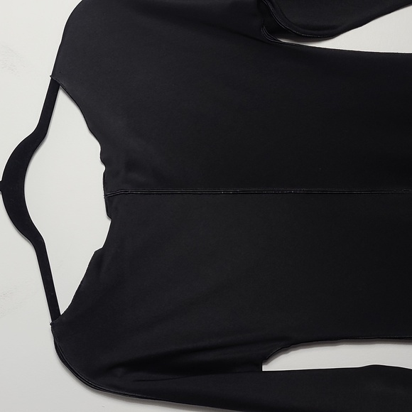 GIORGIO ARMANI Black Long Sleeve Sheath Dress Scooo Neck Knee-Length Size 40 US4 - Picture 13 of 16